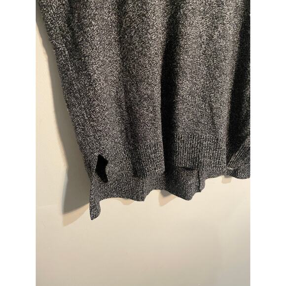 Athleta Perspective Wool Cashmere Crew Sweater In Black Marl Size Small - Picture 5 of 12